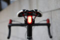 D.Light CG-217R rechargeable bicycle rear light mount under the saddle on a bike