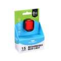 D.Light CG-422R auto-standby rechargeable bicycle rear light in box